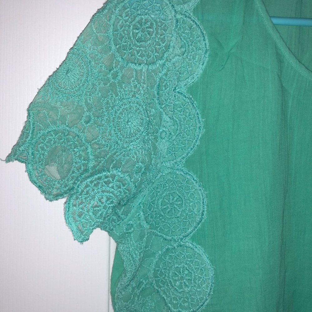 Turquoise Aerie Top